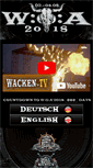 Mobile Screenshot of download.wacken.com