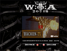 Tablet Screenshot of download.wacken.com